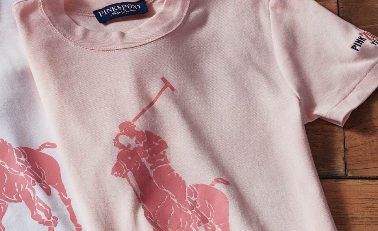 ralph lauren pink horse